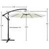 Yaheetech 10 Ft Patio Umbrella with Crank & Cross Base - 3 of 4