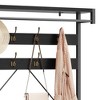 Coat Rack Shoe Bench for Entryway Hall Tree Shoe Rack Large 3-Tier Storage Shelf - 4 of 4