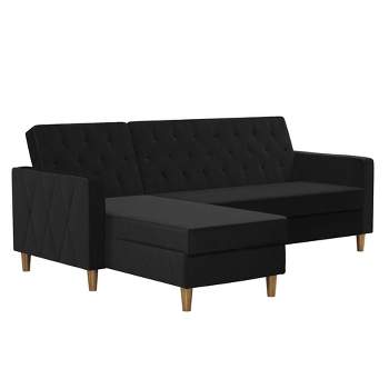 Liberty Sectional/Futon with Storage - CosmoLiving by Cosmopolitan