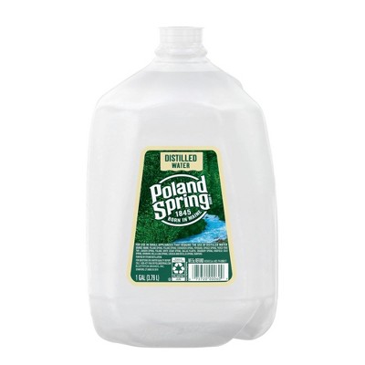 Poland Spring Distilled Water - 1Gal (Pack of 6)