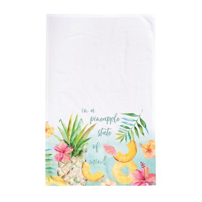 C&F Home In A Pineapple State Of Mind Printed Flour Sack Kitchen Towel Dishtowel