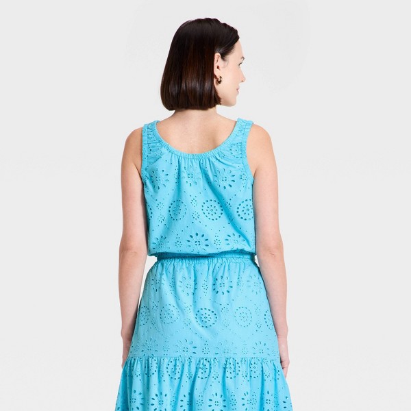 Top de tirantes con botones al frente para mujer - A New Day™ 2