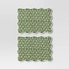 2pk Reversible Placemat Scallop - 3 of 4
