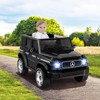Infans Licensed Mercedes-Benz EQG Kids Ride On Car w/ Remote Control Detachable Battery - 3 of 4