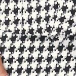 ivory houndstooth