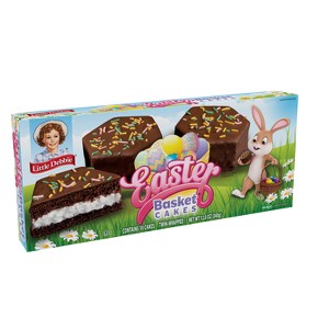 Little Debbie Chocolate Easter Basket Cakes - 10ct/12oz - 1 of 4