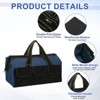 Unique Bargains Oxford Cloth Multi-Purpose Adjustable Strap Organizing Wide Mouth Maintenance Tool Tote - 4 of 4