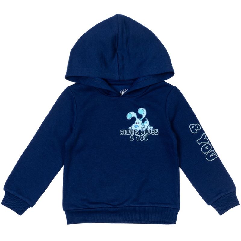 Blue's Clues & You! Blue Baby Fleece Pullover Hoodie Infant , 1 of 7
