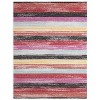 5'2" x 7'2" New York Patio Sofia Estelle Indoor/Outdoor Rug Red/Pink - Nicole Miller: UV & Weather-Resistant, Woven Loop Rug - 2 of 4