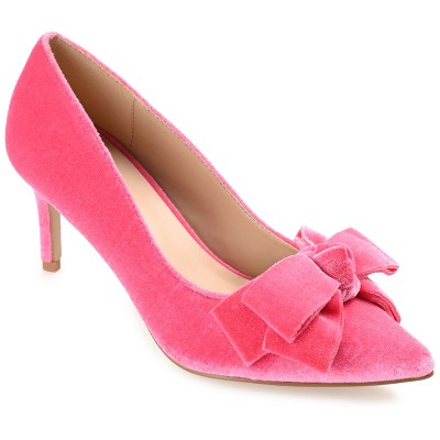 Journee Women's Crystol Medium and Wide Width Evening Pumps