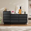Sapphtopaz Dresser for Bedroom Dresser Vintage Closet Organizers and Storage Bevel Design Drawer Organizer for Bedroom, Living Room - 2 of 4