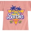 Girls' - Barbie - Barbie Logo California Dream- Girls Fitted Short Sleeve Graphic T-Shirt Fitted Short Sleeve Graphic T-Shirt - 2 of 4