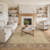 ABYNOW Area Rug Machine Washable, Non Slip, Boho Vintage Print for Living Room - 4 of 4
