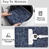 TackView Washable Area Rugs, Distressed Modern Carpet Low Pile Rug Non Slip Farmhouse Floor Cover, for Living Room Bedroom - 4 of 4