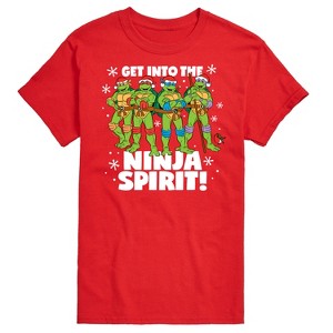 Men's - Teenage Mutant Ninja Turtles - Get Into The Ninja Spirit Short Sleeve Graphic T-Shirt - 1 of 4