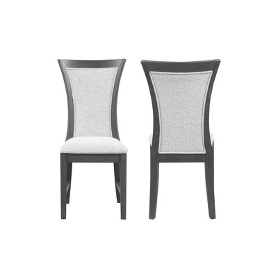 New Classic Furniture, Flair Dining Chair (2 Per Carton)-Gray
