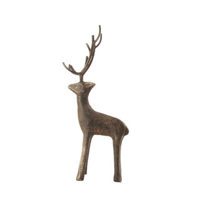 Creative Co-Op - Standing Reindeer Figurine - 12 in. - Case of 3