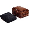 McKlein 15" River West Pebble Grain Calfskin Leather Laptop Bag - Brown - 3 of 4