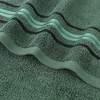 Zero Twist Cotton Solid and Jacquard Bathroom Towel Set by Blue Nile Mills - 4 of 4