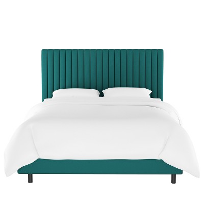 Channel Bed Twin Velvet Teal - Opalhouse™