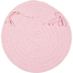 Colonial Mills Bristol Chair Pad, Blush Pink, Set of 4 - 1 of 1