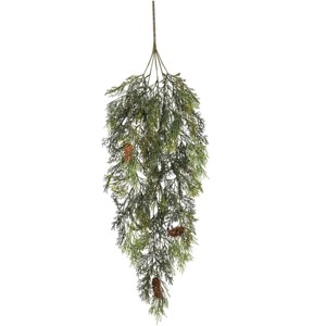 Sullivans Artificial Pine and Mixed Cedar Spray 31"H Green - 1 of 2