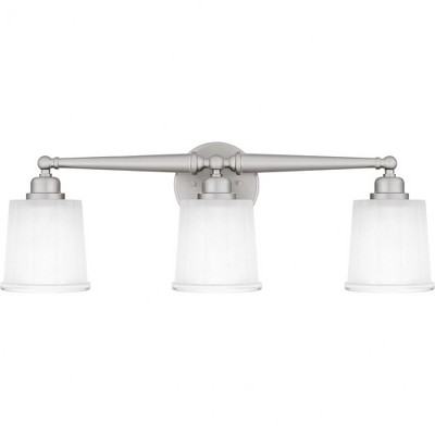Quoizel Lighting Cecilia 3 - Light Vanity in  Brushed Nickel