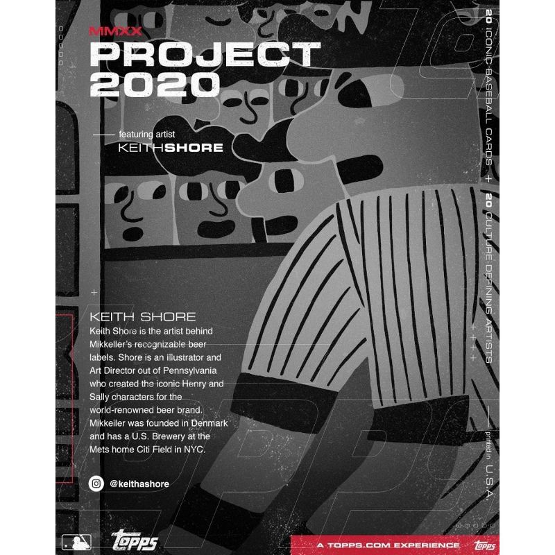 Topps Topps PROJECT 2020 Card 88 - 1989 Ken Griffey Jr. by Keith Shore, 5 of 6
