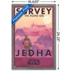 Trends International Star Wars: Jedha - Survey The Ruins on Jedha Framed Wall Poster Prints - 3 of 4