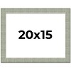 PosterPalooza | Sculpted Blue Picture Frame - UV Acrylic, Backing Board, Hanging Hardware Included - 2 of 4