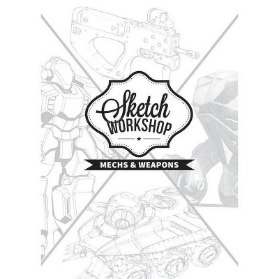 Sketch Workshop: Mech & Weapon Design - by  Publishing 3dtotal (Spiral Bound)