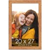 PosterPalooza | Shabby Chic Orange Picture Frame - UV Acrylic, Foam Board Backing, Hanging Hardware - 2 of 4