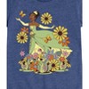 Girls' - Disney Princess - Tiana Retro Flowers Fitted Short Sleeve Graphic T-Shirt - image 2 of 4