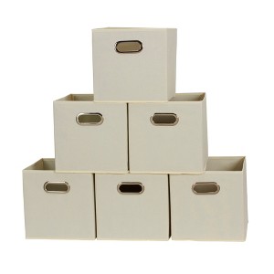 Fabric Storage Bins 6 Piece Set - 1 of 4