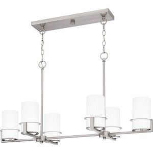 Quoizel Lighting Seymour 6 - Light Chandelier in  Brushed Nickel - 1 of 1