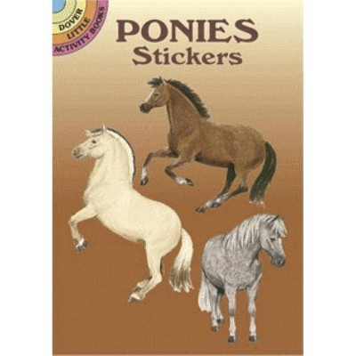 Ponies Stickers - (Dover Little Activity Books) by  John Green (Paperback)