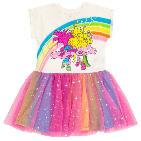  DreamWorks Trolls Poppy Toddler Girls Skater Dress