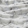 Kumasinova 60x70 Inch Oversized Faux Fur Throw Blanket,Ultra Soft Throw Blankets for Bed&Couch,Luxe Barefoot Dreams Blanket Home Decor - 4 of 4