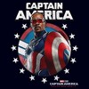 Women's Captain America: Brave New World Animated Cap Portrait T-Shirt - 2 of 4