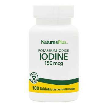 Nature's Plus Potassium Iodide 150mcg 100 Tablet
