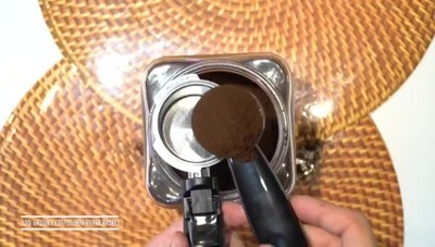 Aria 11.8" Stainless Steel Espresso and Cappuccino Maker with Steam Wand