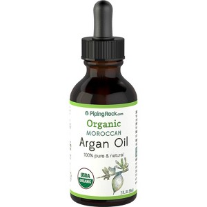Piping Rock Argan Oil for Hair and Skin | Organic | 2 fl oz - 1 of 2