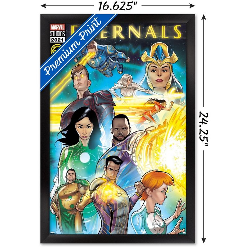 Trends International Marvel Eternals - Space Comic Framed Wall Poster Prints, 3 of 7