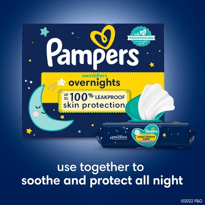 Pampers Swaddlers overnights Diapers Enormous Pack  Size 6 - 72ct