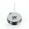 Unique Bargains Stainless Steel Desktop Orders Invoice Note Safe Bill Spike Holder 3 Inch Long - 4 of 4
