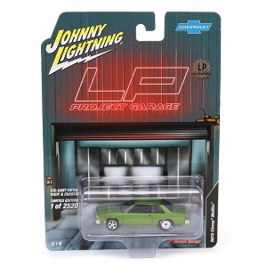 1/64 Johnny Lightning 1979 Chevrolet Malibu, Jungle Green, LP Diecast JLCP7481 - 1 of 1