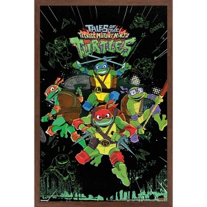 Trends International Nickelodeon Tales of the TMNT (2024) - One Sheet Framed Wall Poster Prints - 1 of 4