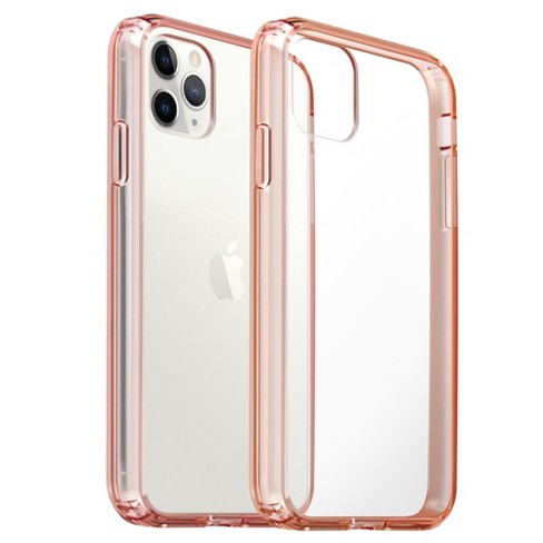 Insten Clear Case Compatible With Iphone 11 Pro 5 8 Protective Reinforced Tpu Pink Bumper Acrylic Hard Back Cover Target