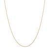 Black Bow Jewelry 0.95mm, 14k Yellow Gold, Cable Rope Chain Necklace - 3 of 4