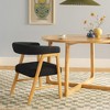 Saracina Home 5pc Round Dining Table Set with Solid Wood Chairs - 4 of 4